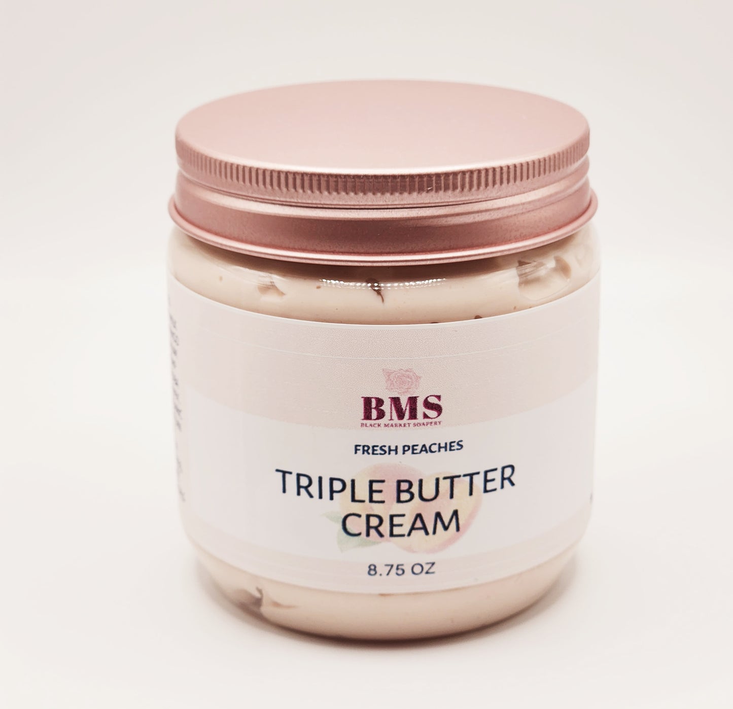 Large (8.75 OZ) Fresh Peaches Triple Butter Cream