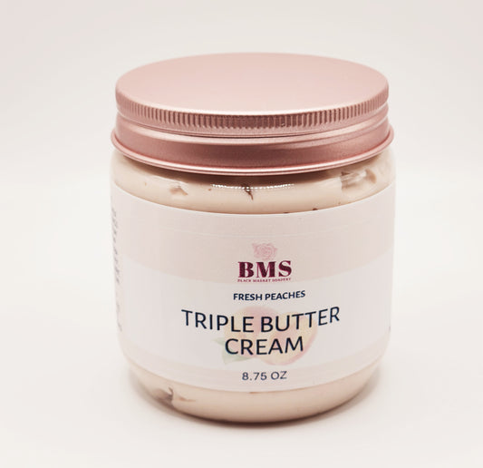 Large (8.75 OZ) Fresh Peaches Triple Butter Cream