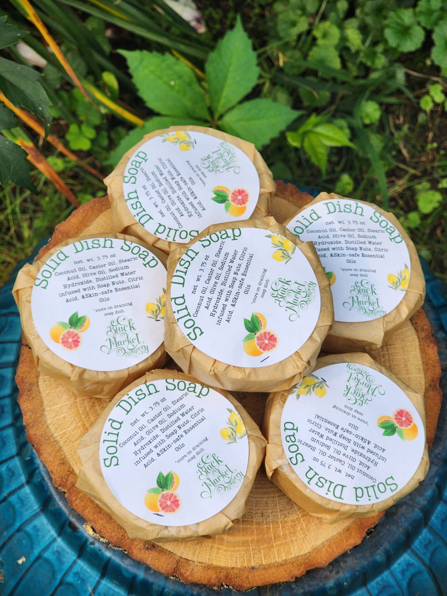 Zero-Waste Solid Dish Soap