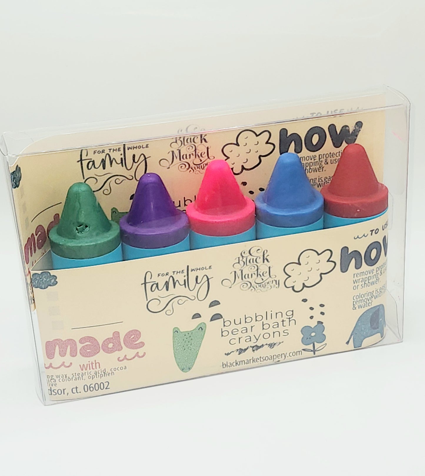 Bath Tub Crayons