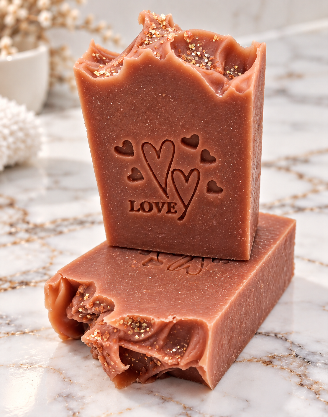 Rose Clay & Rice Milk Beauty Bar