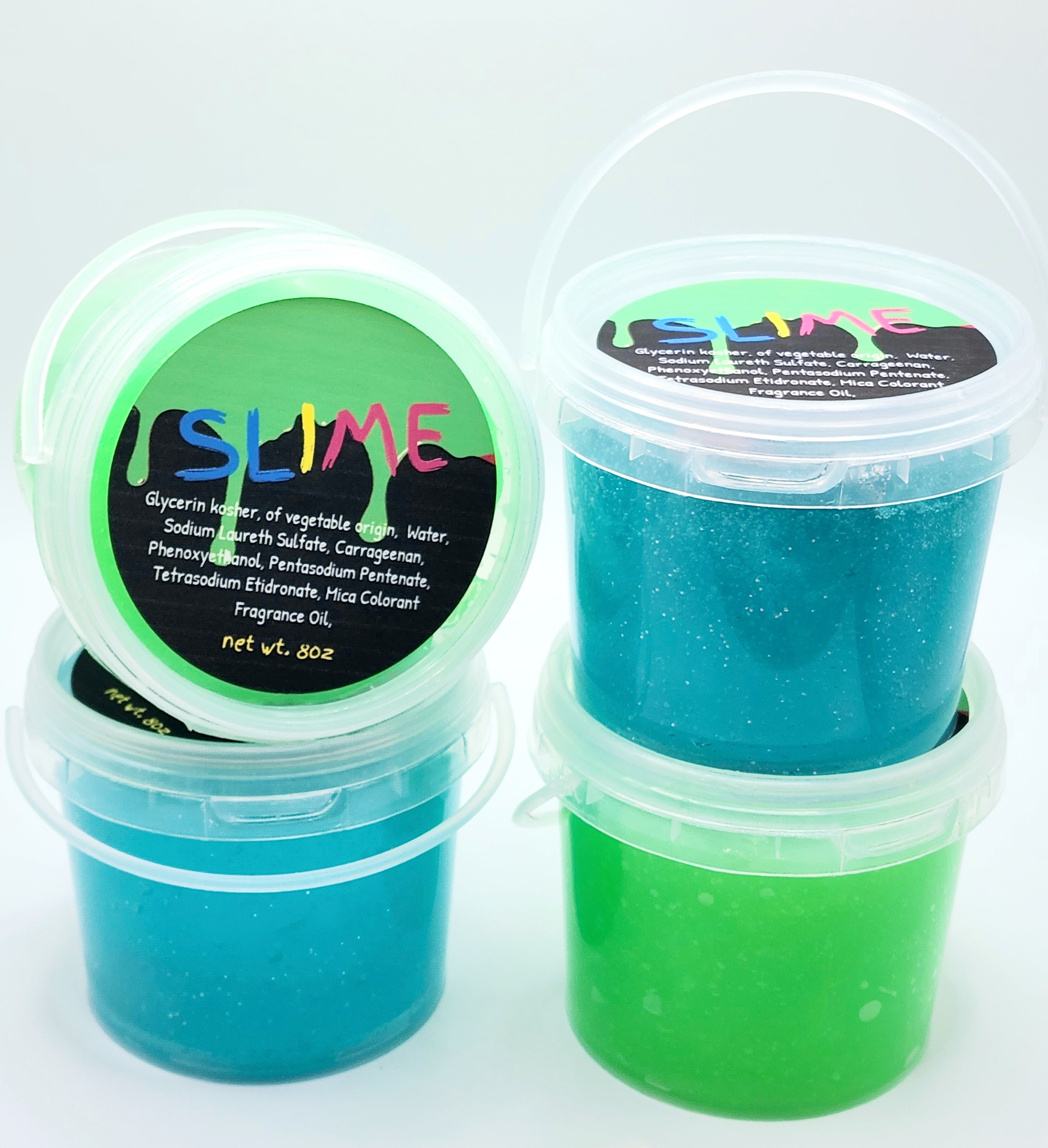  Tub Works Bath Slime Kids Soap & Slime Body Wash, Variety Pack, Nontoxic, Stretchy, Squishy Slime Soap & Gooey, Playful Body Wash for  Kids Bath