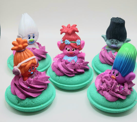 Trolls "The Band" Bath Bombs