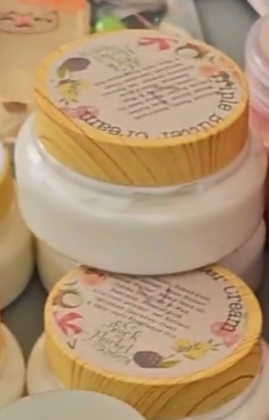 Small 5 oz Coconut Dream Triple Butter Cream
