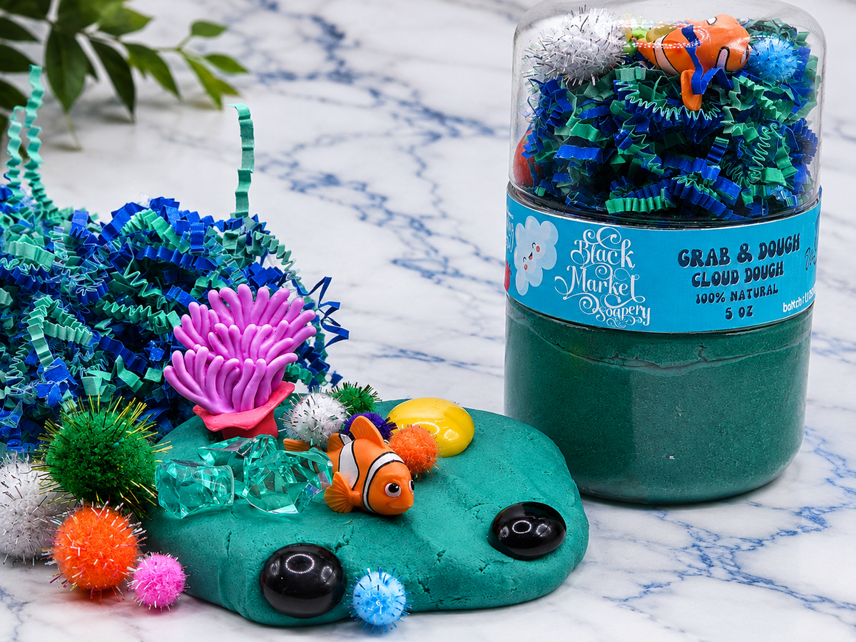 Under the Sea! On the Go Cloud Dough (Copy)